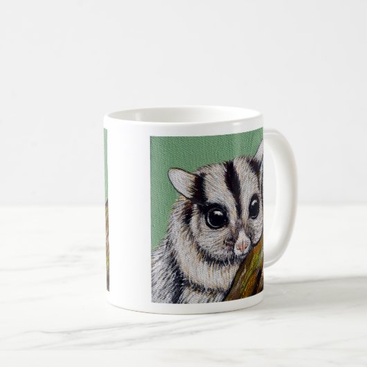 Sugar Glider Painting Kaffeetasse (VorderseiteRechts)