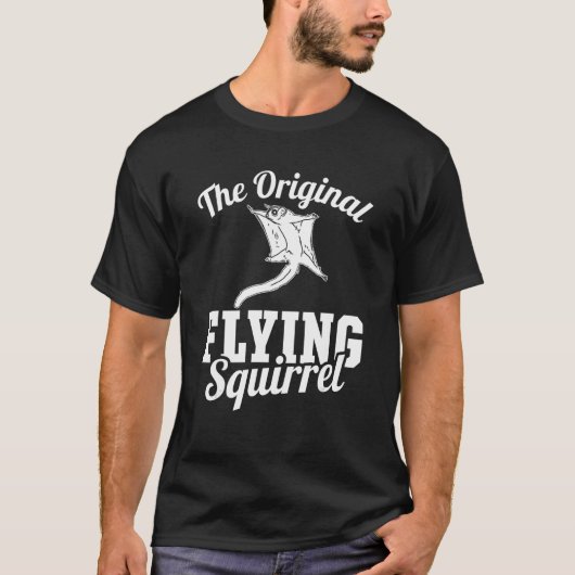 Sugar Glider Possum Flying Eichhörnchen Tier 2 T-Shirt (Vorderseite)