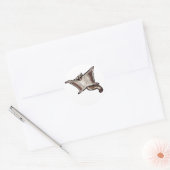 Sugar Glider Runder Aufkleber (Umschlag)