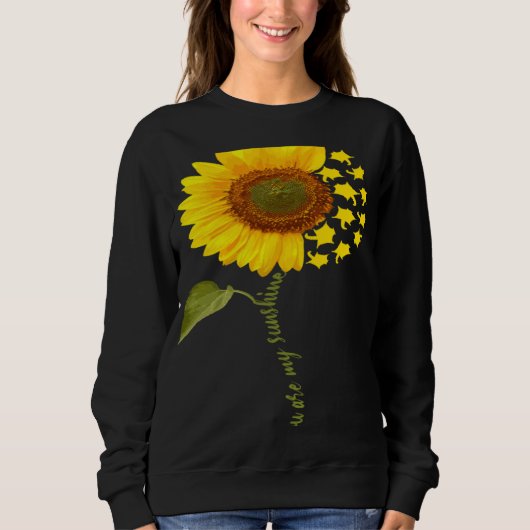 Sugar Glider Sonnenblume Sweatshirt (Vorderseite)