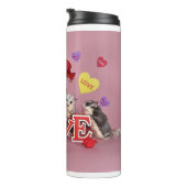 Sugar Glider Valentine Thermosbecher (Nach rechts gedreht)