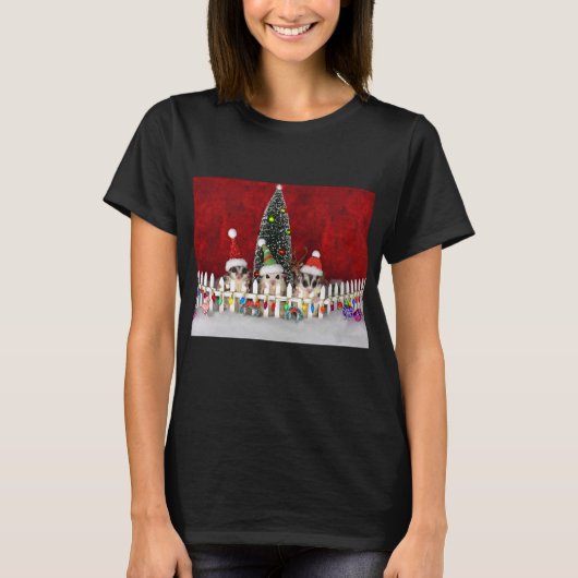 Sugar Glider Weihnachten T-Shirt (Vorderseite)