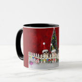 Sugar Glider Weihnachten Tasse (Vorderseite Links)