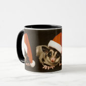 Sugar Glider Weihnachten Tasse (Vorderseite Links)