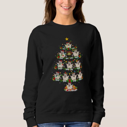 Sugar Glider Xmas Lights Sugar Glider Christmas T Sweatshirt (Vorderseite)