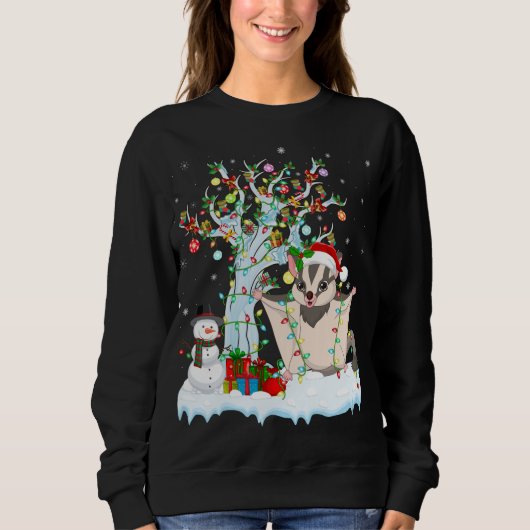 Sugar Glider Xmas Tree Lighting Sugar Glider Chris Sweatshirt (Vorderseite)