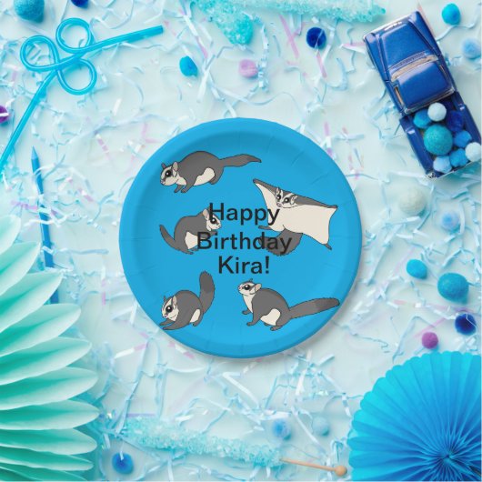 Sugar Gliders Birthday Pappteller (Party)