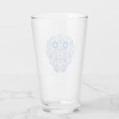 Sugar Great Dane Skull Glas (Rückseite)