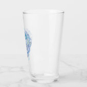 Sugar Great Dane Skull Glas (Links)