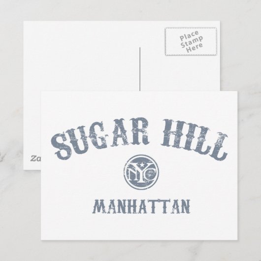Sugar Hill Postkarte (Vorne/Hinten)