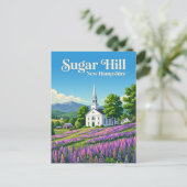 Sugar Hill USA Postkarte (Stehend Vorderseite)
