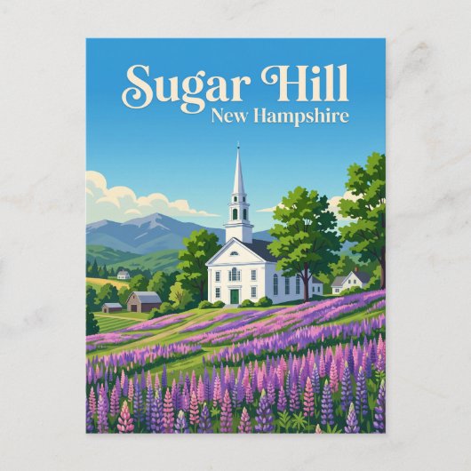 Sugar Hill USA Postkarte (Vorderseite)
