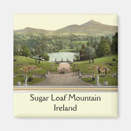 Sugar Loaf Mountain, Landkreis Wicklow, Irland Magnet (Vorne)