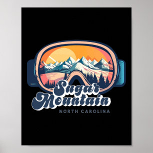Sugar Mountain North Carolina Skiferien Nc S Poster