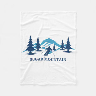 Sugar Mountain North Carolina Skigebiet Skifahren Fleecedecke