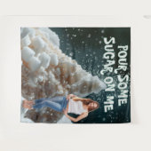 Sugar Party Celebration Photo Backdrop Wandteppich (Vorderseite (Horizontal))