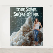 Sugar Party Celebration Photo Backdrop Wandteppich (Vorderseite)