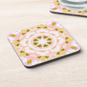 Sugar Pink Spring Green Star Dopamin Dekoration Ar Getränkeuntersetzer (Linke Seite)