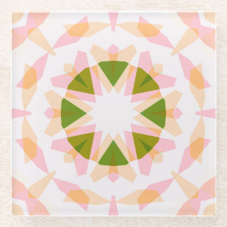 Sugar Pink Spring Green Star Dopamin Dekoration Ar Glasuntersetzer