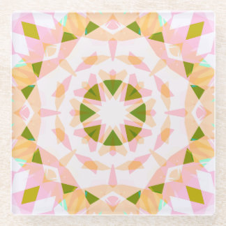 Sugar Pink Spring Green Star Dopamin Dekoration Ar Glasuntersetzer