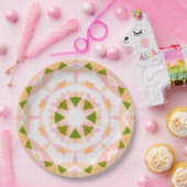 Sugar Pink Spring Green Star Dopamin Dekoration Ar Pappteller (Party)