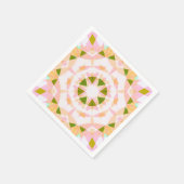 Sugar Pink Spring Green Star Dopamin Dekoration Ar Serviette (Ecke)