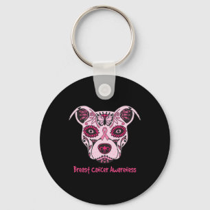 Sugar Pitbull Hunde Brustkrebs Tag des Schlüsselanhänger
