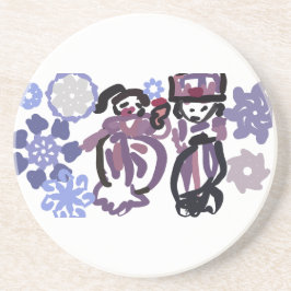 Sugar plum dance getränkeuntersetzer