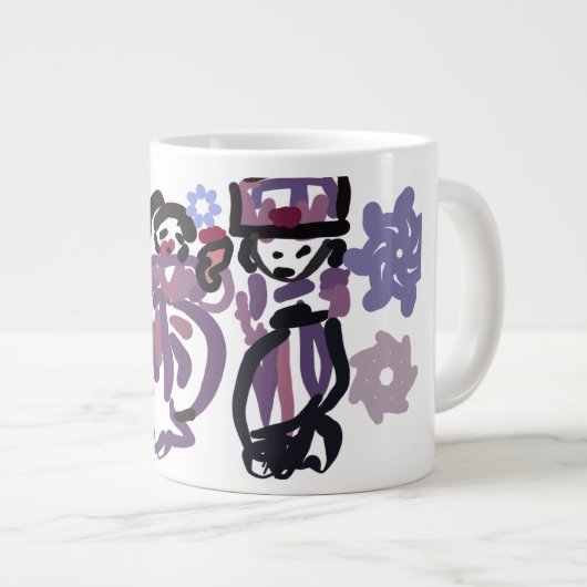 Sugar plum dance Jumbo-Tasse (Vorderseite Rechts)