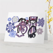 Sugar plum dance  karte (Gelbe Blume)