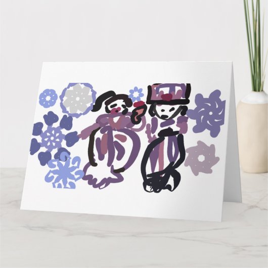 Sugar plum dance karte (Vorderseite)