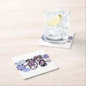 Sugar plum dance rechteckiger pappuntersetzer (Vor Ort)