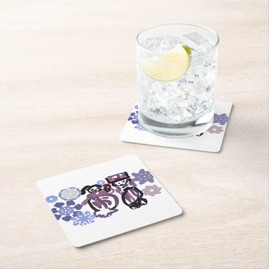 Sugar plum dance  rechteckiger pappuntersetzer (Vor Ort)