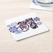 Sugar plum dance  rechteckiger pappuntersetzer (angewinkelt)