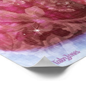 Sugar Plum Fairy Ballerina Fantasy Art Poster (Ecke)