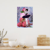 Sugar Plum Fairy Ballerina Fantasy Art Poster (Küche)