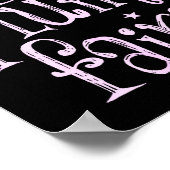 Sugar Plum Fairy Cute Christmas Poster (Ecke)