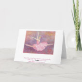 Sugar Plum Fairy Greeting Card Karte (Rückseite)
