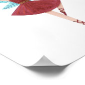 Sugar Plum Fairy Nutcracker Ballet Poster (Ecke)