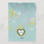 Sugar Plum is One, Nutcracker 1st birthday Einladung (Rückseite)