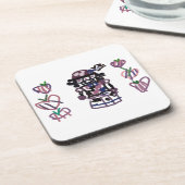 Sugar plum nutcracker getränkeuntersetzer (Linke Seite)