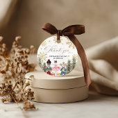 Sugar Plum Nutcracker Gift Tag Geschenkanhänger