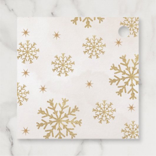 Sugar Plum Nutcracker Gift Tag Geschenkanhänger (Rückseite)