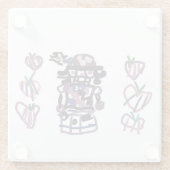 Sugar plum nutcracker glasuntersetzer (Rückseite)