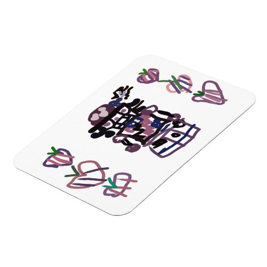 Sugar plum nutcracker magnet (Linke Seite)