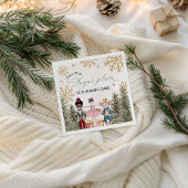 Sugar Plum Nutcracker Party Napkin Serviette