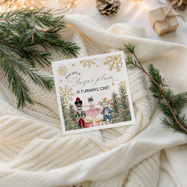 Sugar Plum Nutcracker Party Napkin Serviette