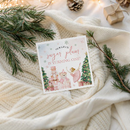 Sugar Plum Nutcracker Party Napkin Serviette