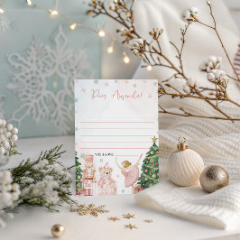 Sugar Plum Nutcracker Time Capsule Card Einladung