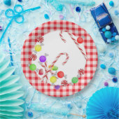 Sugar Plums Holiday Pappteller (Party)